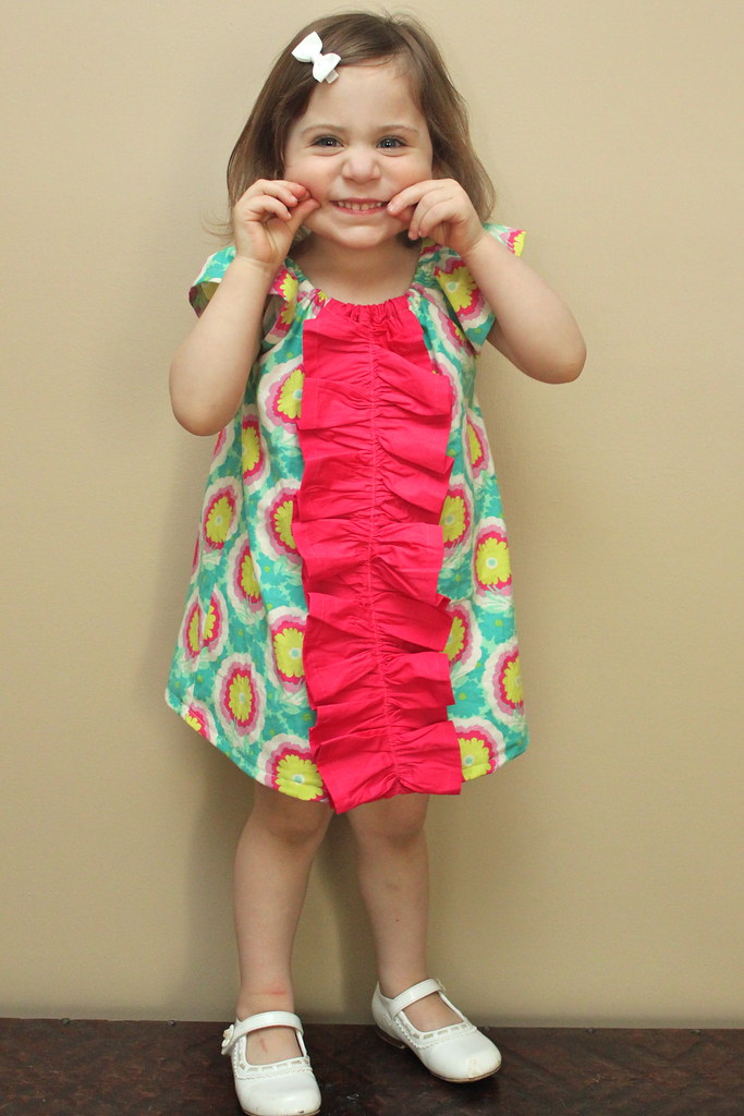Little Girl's Flutter Sleeve Ruffle Dress-1 | Summer wardrob… | Flickr