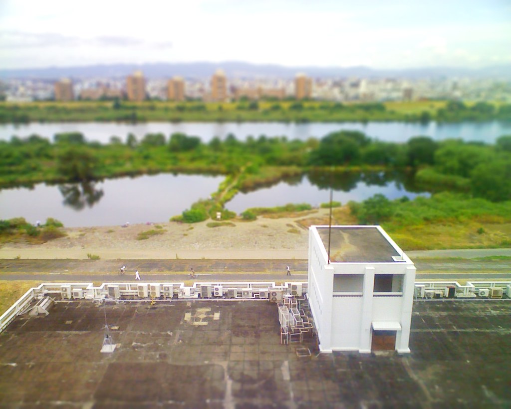 Yodogawa in miniature | Kousuke Sekidou | Flickr
