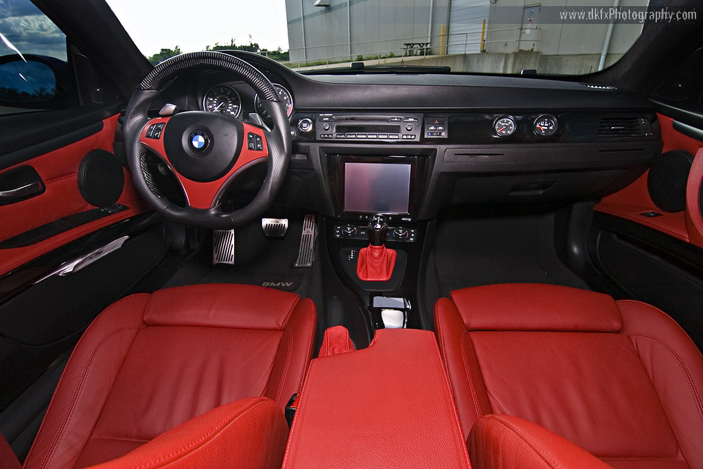 Red Interior On Bmw 335i Full Story At Www Dkfxphotography