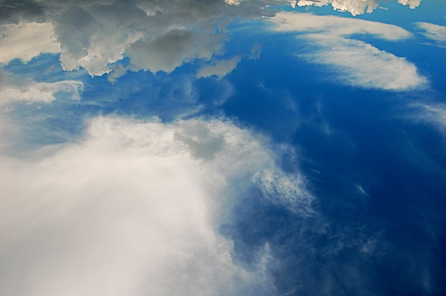blue sky cloud weather clouds photo image upsidedown picture cc btp jdhancock