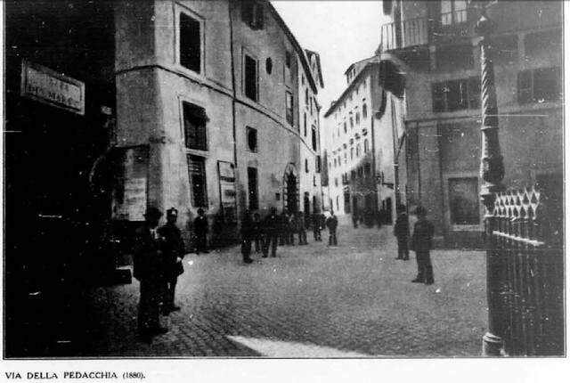 Rome - Palazzetto di San Marco & Piazza di Venezia - Casa Virginio Stampa ca. 1902. & Roma sparita tra la Pedacchia e Macel De' Corvi. CAPITOLIUM, 7 (1931), pp. 477-87.