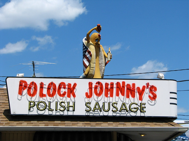 Polock Johnny's Sign