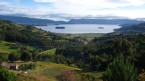 mountain lake lago colombia day dia montaña muntanya sudamerica llac paisatge boyaca llacunatota