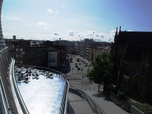 Look out to Digbeth from the Bullring