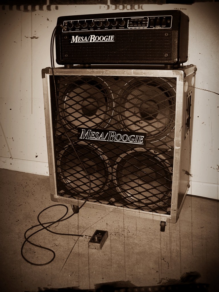 Half Stack | Mesa Boogie 50 Caliber Plus and a 4X12 cabinet