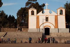 Church at Kasani border crossing