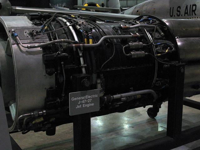 General Electric J47 Turbojet 9x6