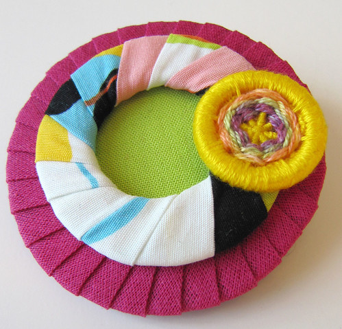 Textile Brooch | by *akka design*