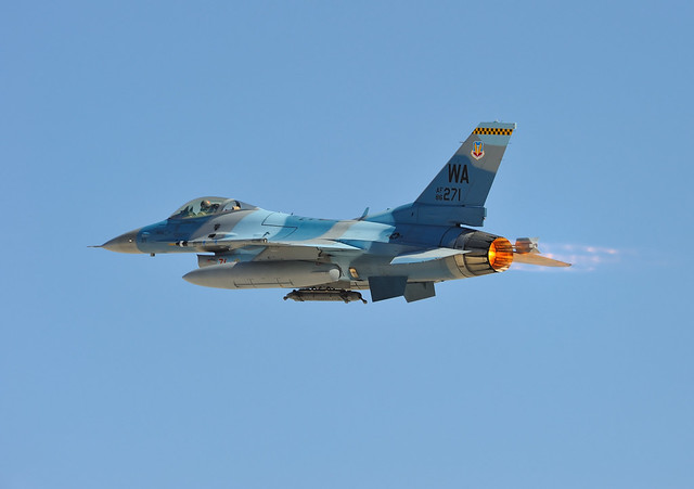 Blue F-16 Agressor