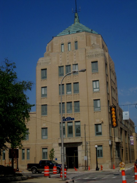 Art Deco at the Champaign City Building