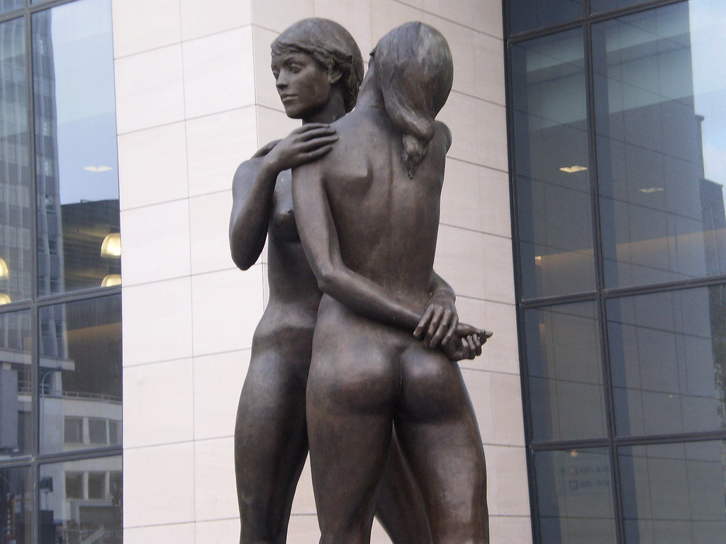 Art of nude in Brussels