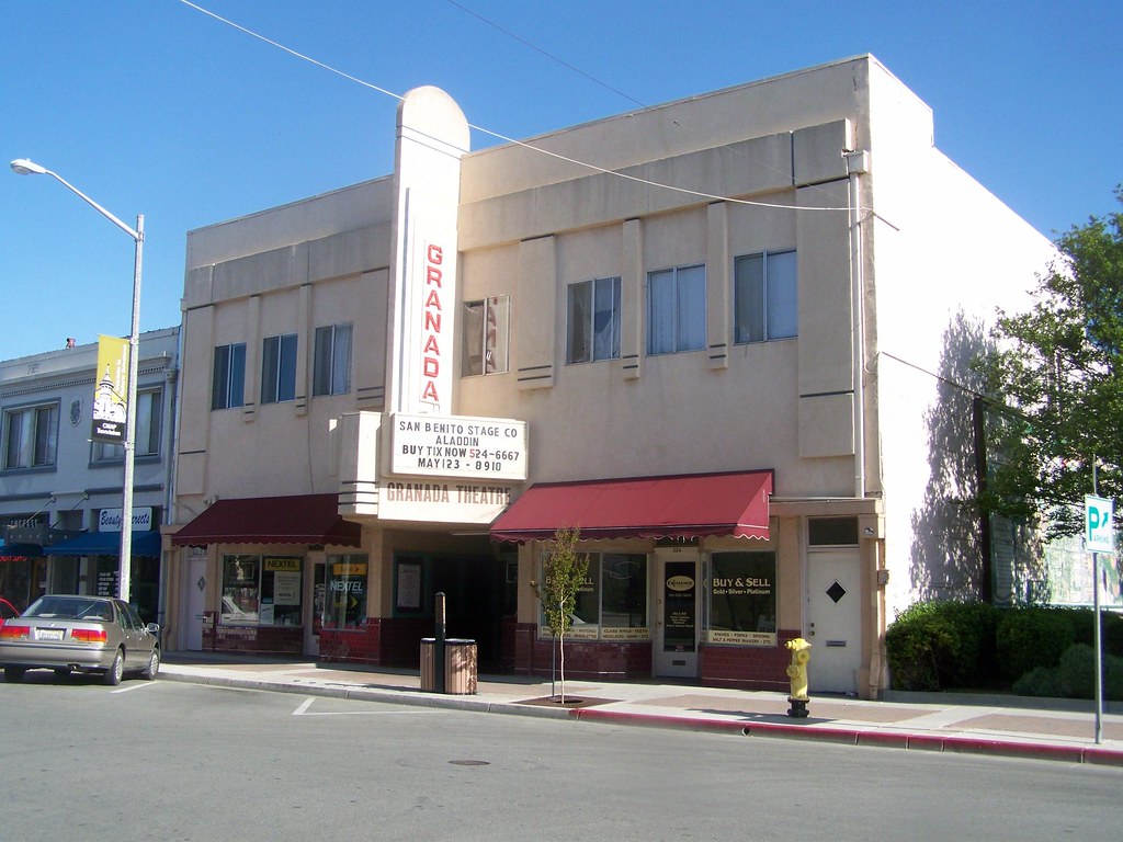Granada Theater- Hollister CA | nrhp # 92000974- Downtown Ho… | Flickr