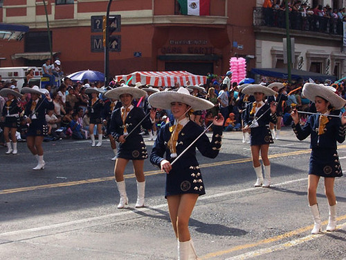 Desfile de Bastoneras México 2009