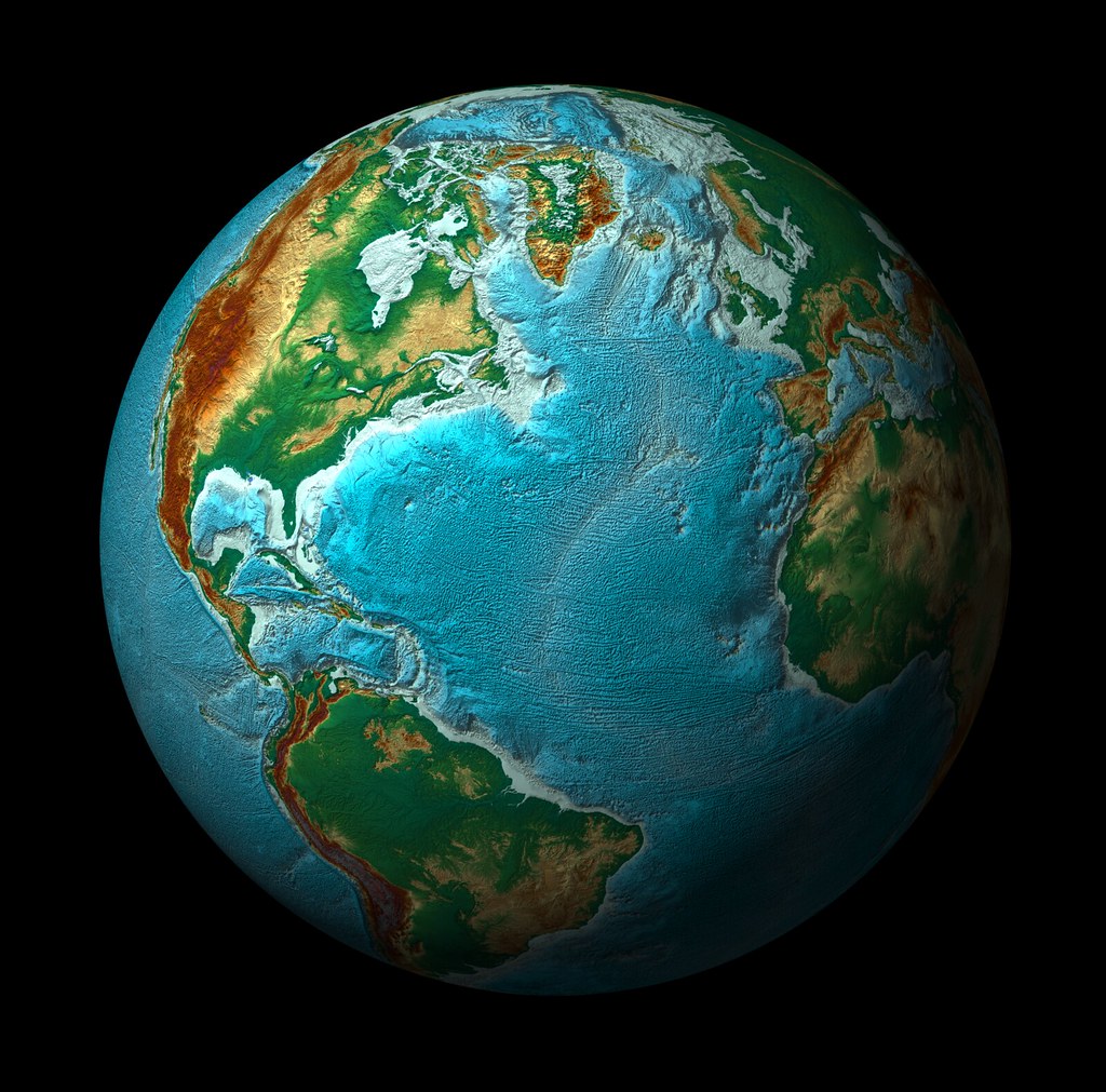 Digital Elevation Model of our Earth | The flat DEM was gene… | Flickr
