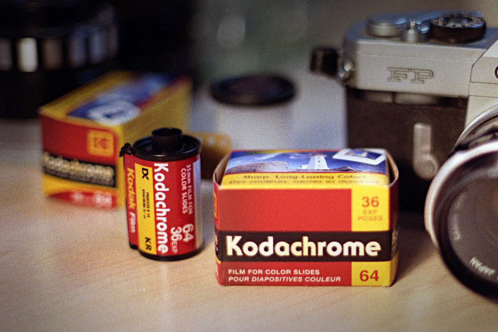 Kodak Kodachrome camera film photography Sign 