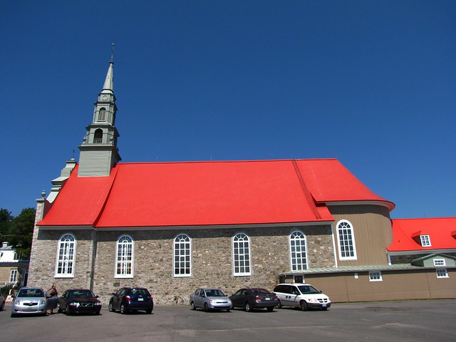 Church of Saint-Jean, Saint-Jean,  Ile D'Orleans, Quebec, Canada