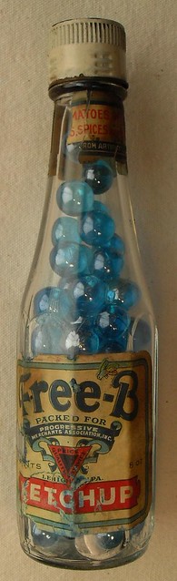 Free-B Ketchup Bottle 1930s