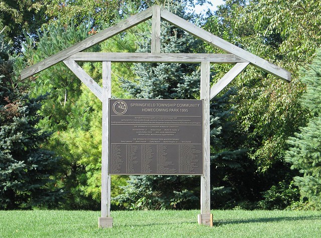 Memorial, Community Homecoming Park, Holland, Ohio