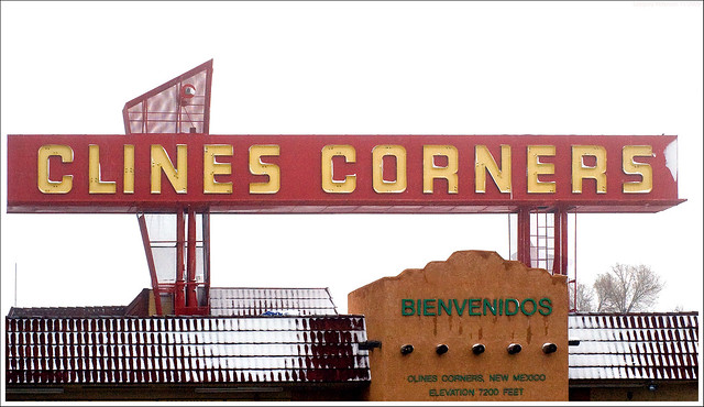 Clines Corners Sign
