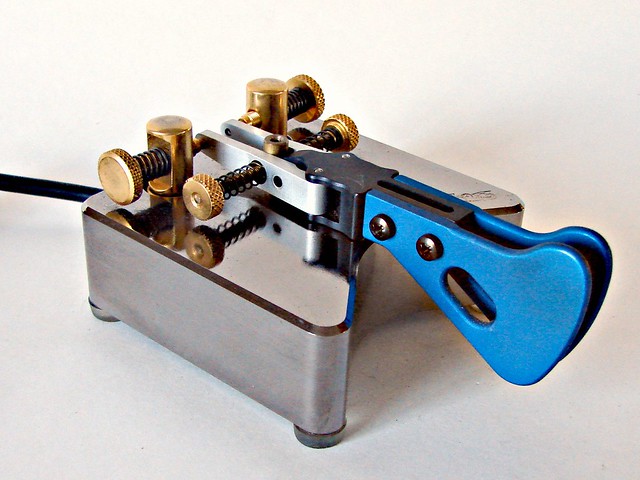 Begali Simplex Mono, Single Paddle Morse Key