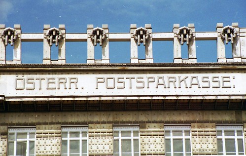 Postparkasse, Designed by Otto Wagner, Close-up, Vienna, Austria | by David&Bonnie