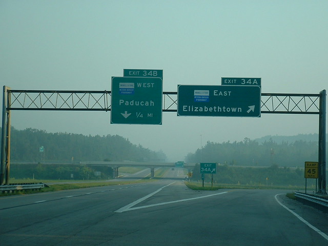 Western KY E-town/Paducah exits