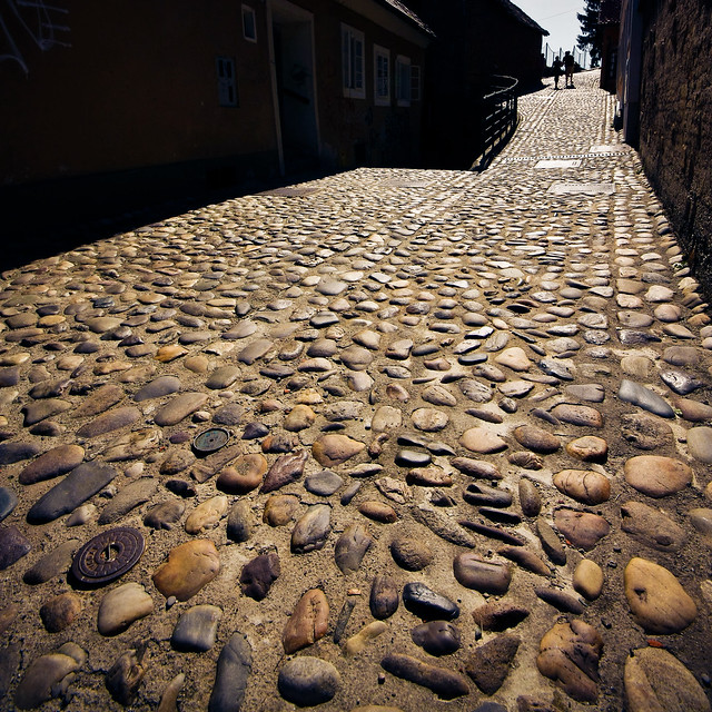 Path of stones