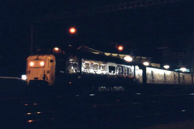 Class 55 55021 Edinburgh 28/3/81