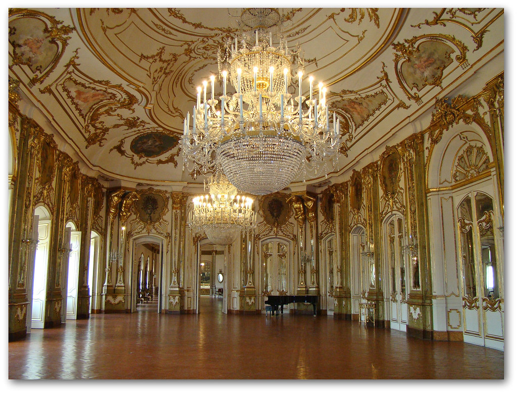 Palácio de Queluz - Sala do Trono by AvóQuéu