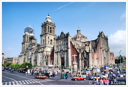 México DF. Catedral Metropolitana y Sagrario Metropolitano. by josemazcona