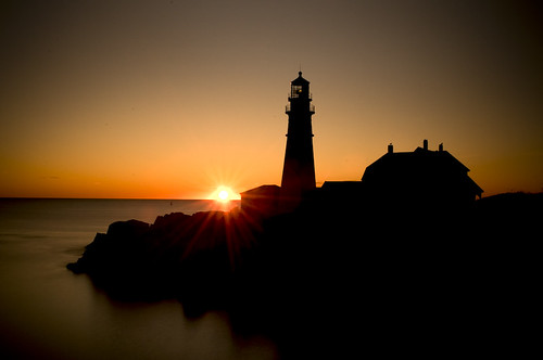 ocean light lighthouse sunrise portland head maine top20longexposure colorphotoaward luxtop100 mygearandmepremium