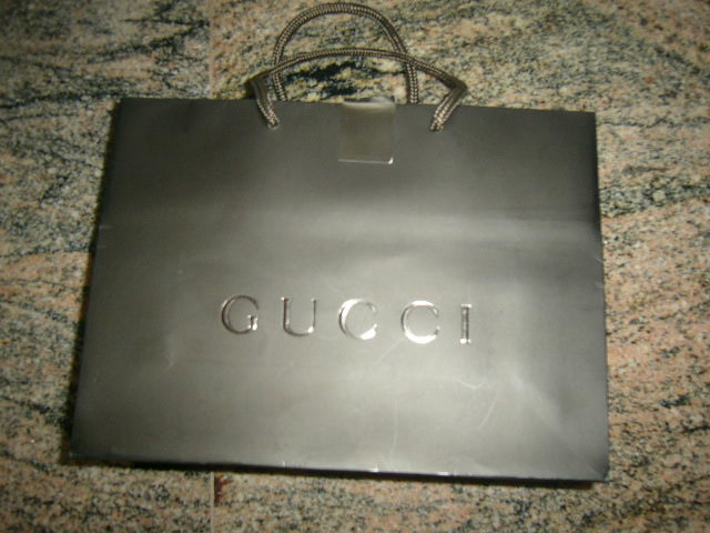 Authentic Gucci paper bag, $5, athenaso2008