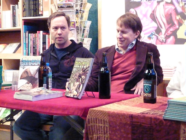 Mark Rahner & Robert Horton, Portable Grindhouse panel discussion, Fantagraphics Bookstore & Gallery, Dec. 13, 2009