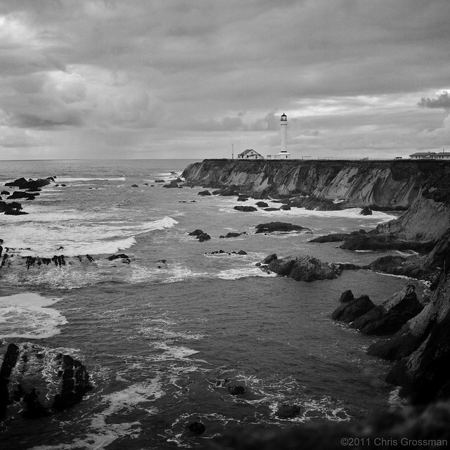 The Point Arena Lighthouse - Hasselblad 500C/M - Zeiss Planar 80mm f/2.8 T* - TMAX 100