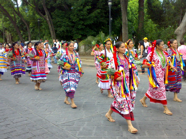 Oaxaca, Paseo de delegaciones