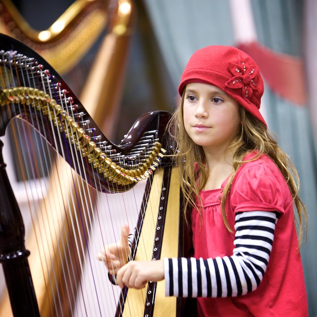 Young Harpist