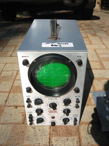 Hamfest 2009 - EICO Oscilloscope | by Evil Paul