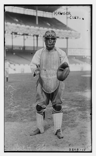 [Ernie Krueger, Cleveland AL, at Polo Grounds, NY (baseball)]  (LOC)