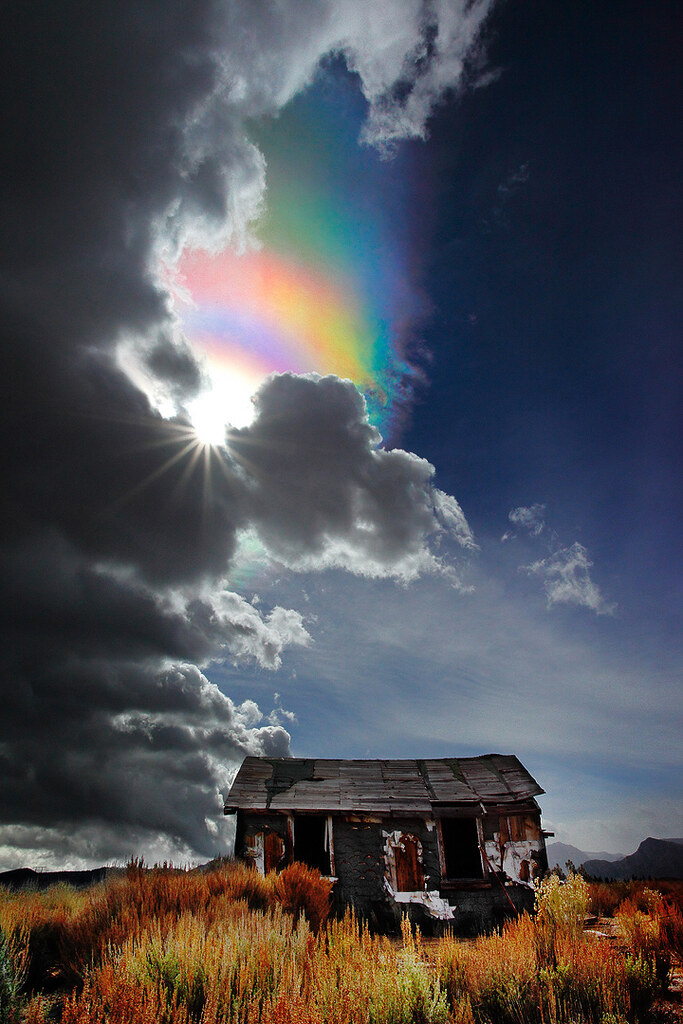 The Ice Crystal  Rainbow (Not), Lee Vining Ca