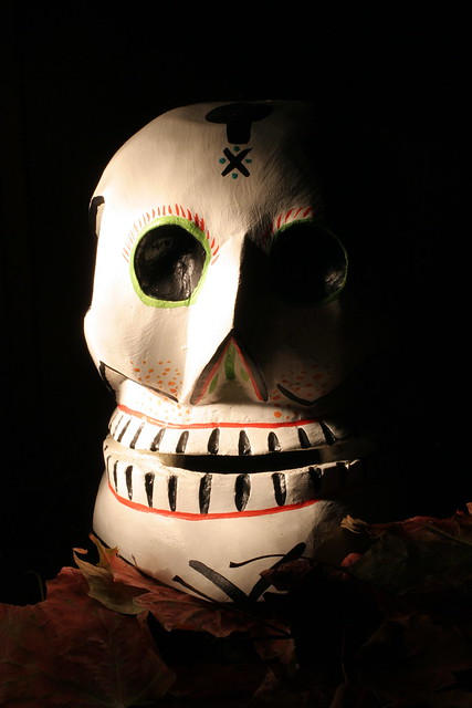 Heavy Carved Oaxacan Skull