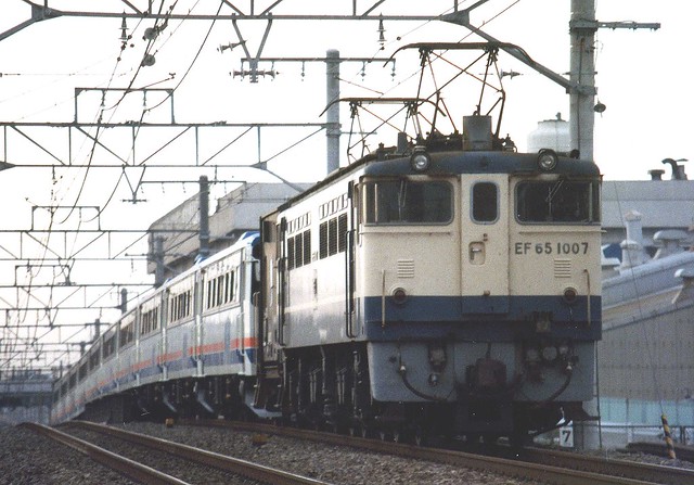 EF651007+ヨ+長良川鉄道レールバス甲種