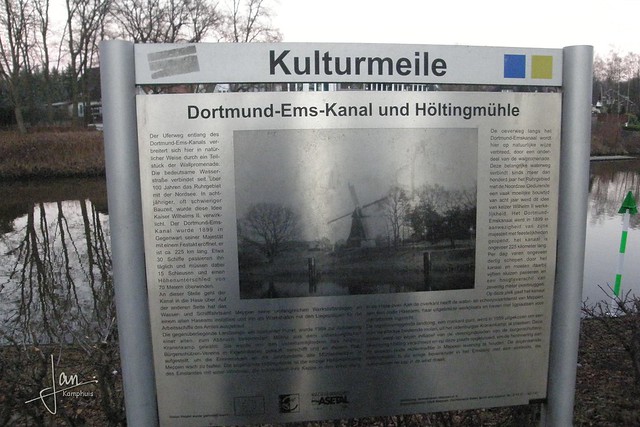 Meppen (2016) - Kulturmeile: Dortmund-Ems-Kanal und Höltingmühle