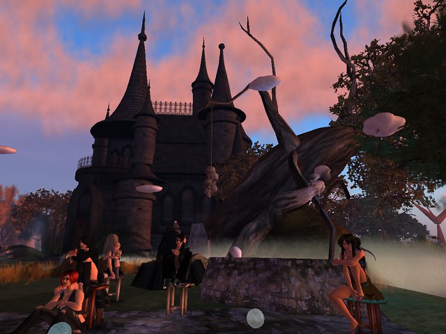 Spooky Castle Backdrop for Grace's Set - Chimera Cosmos