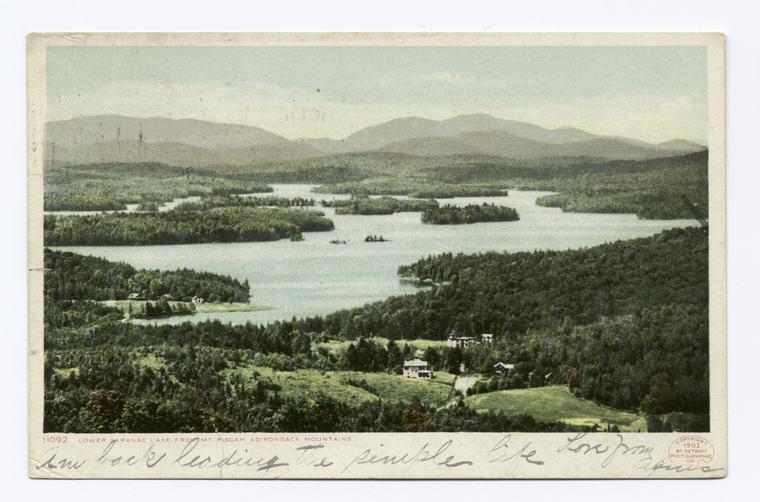 Saranac from Mt. Pisgah, Saranac Lake, N.Y.