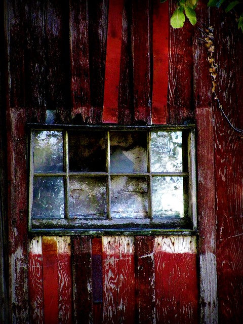 An Old Barn Window