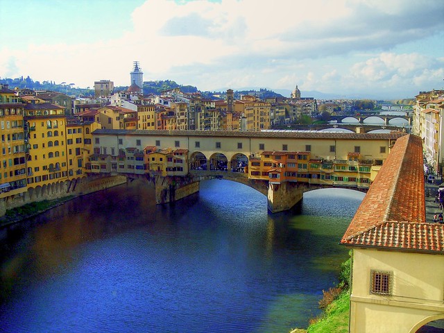 Ponte Vecchio (Old Bridge), Florence Italy