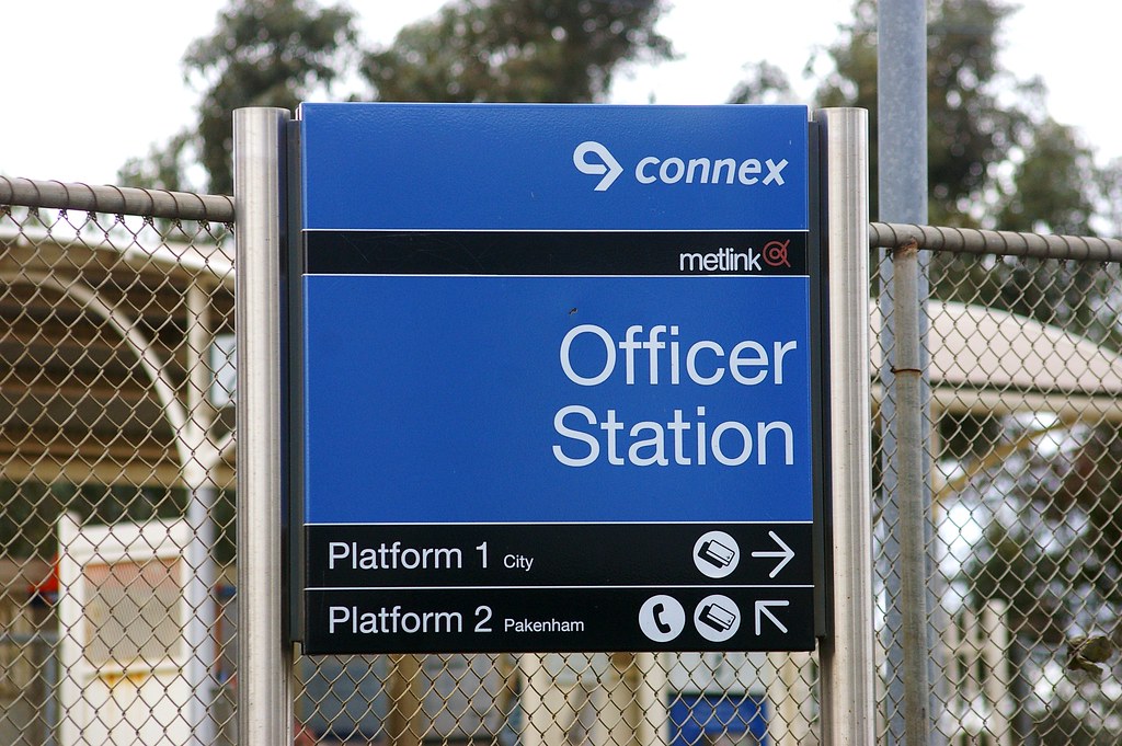 Officer Station Directional Sign | Connex Officer Station Di… | Flickr