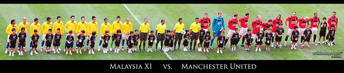 Line up : Malaysia XI vs. Manchester United in Panorama by Sir Mart Outdoorgraphy™