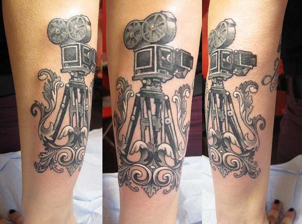 camera tattoo | By Gene Coffey at Tattoo Culture tattoocultu… | Flickr