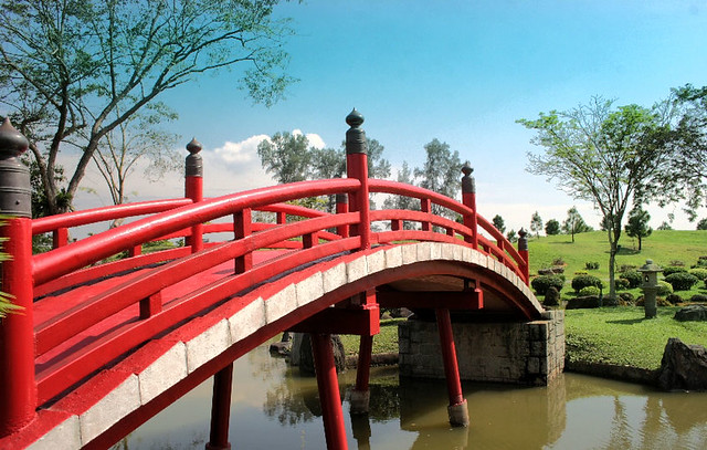 Red Bridge (Chinese Garden)
